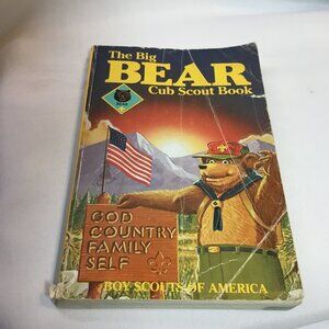 Vintage Boy Scouts Of America Handbook The Big Bear Cub Scouts Book 1984